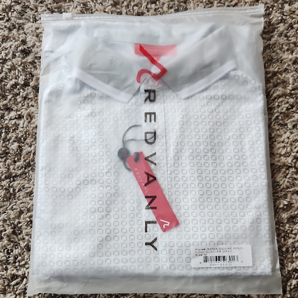 Redvanly White Men's Polo Shirt